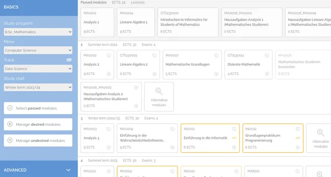 StudyPlanner Screenshot