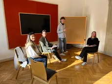 Gruppe von Studierenden im Seminar "Evolution von Staaten und Organisationen"