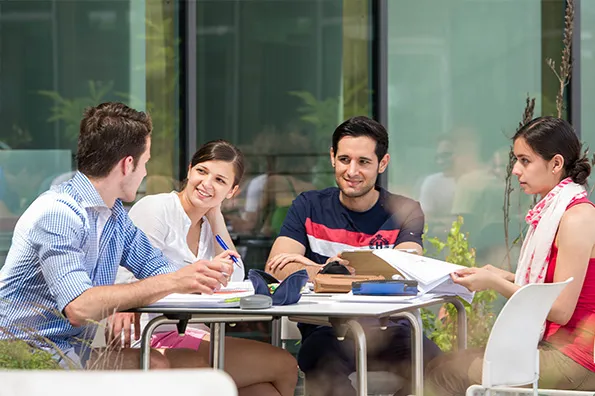 Studentisches Leben am Campus des Wissenschaftszentrums Weihenstephan