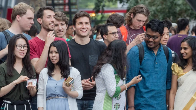 International Day 2017 Students at the International Day 2017