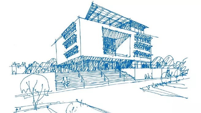 Institute for Advanced Study - Drawing